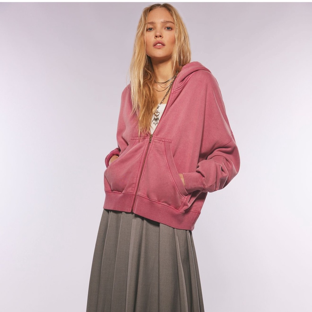 Free people chill out zip up